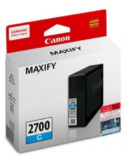 Canon Maxify 2700 Cyan Ink Cartridge, 9.6ml