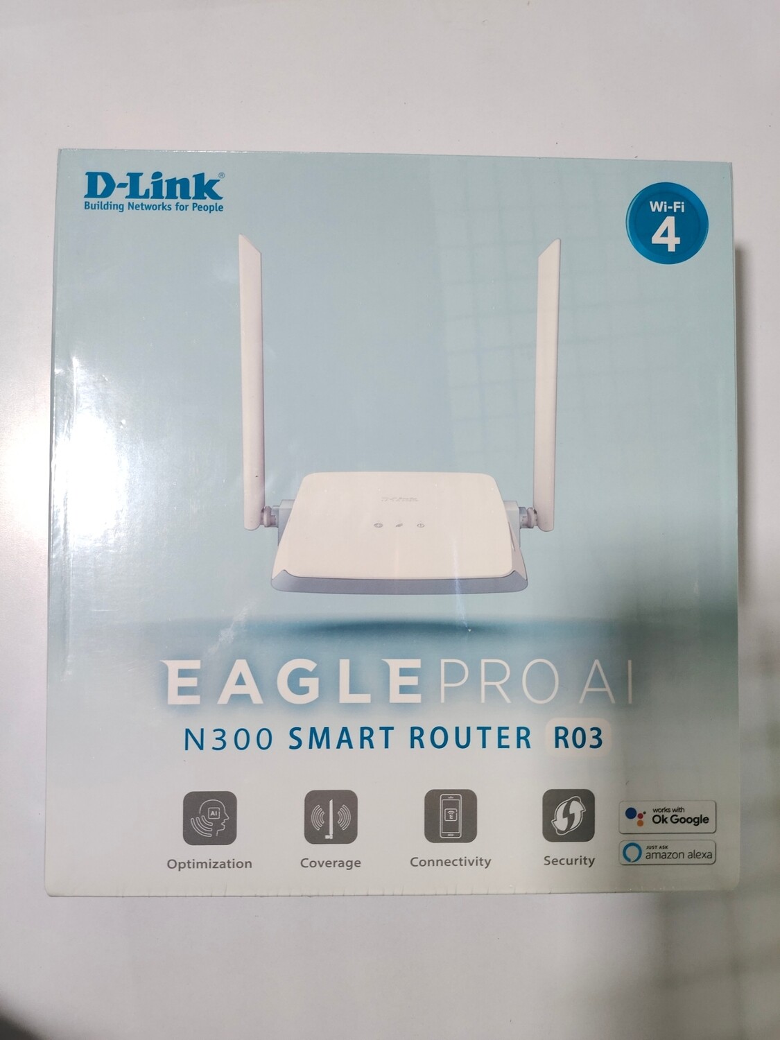 D-Link R03 N300 Wi-Fi AI Router D-Link R03 N300 Wi-Fi AI Router