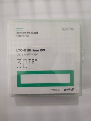 HP LTO 8 Tape Ultrium 30TB RW Data Cartridge