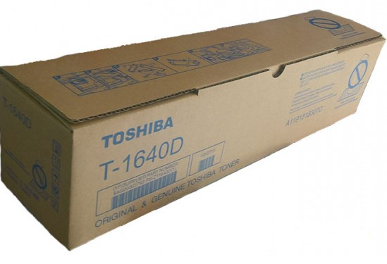 Toshiba T1640D Toner Cartridge, Black