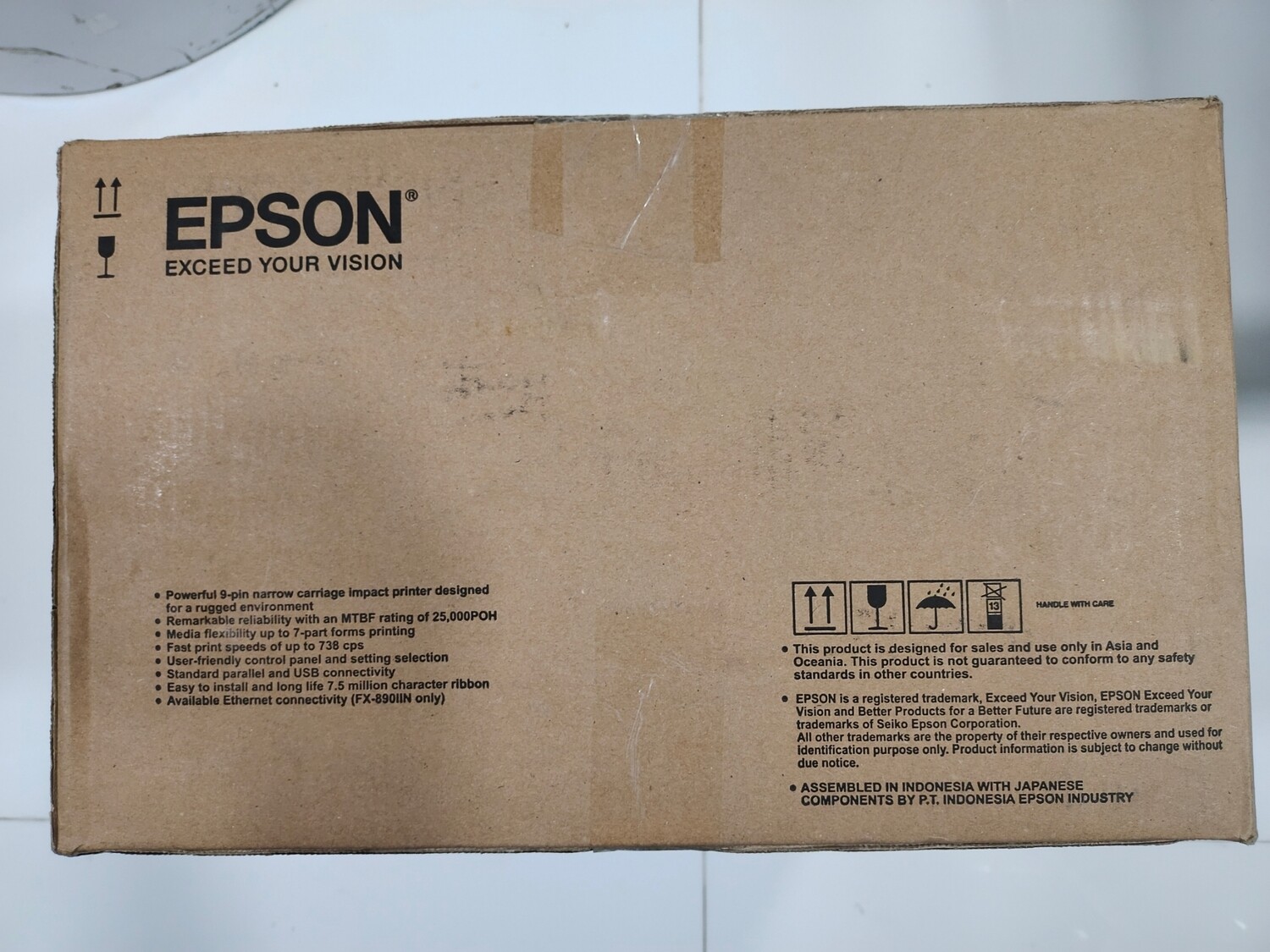 Epson FX-890II 9-Pin Dot Matrix Printer Epson FX-890II 9-Pin Dot Matrix Printer