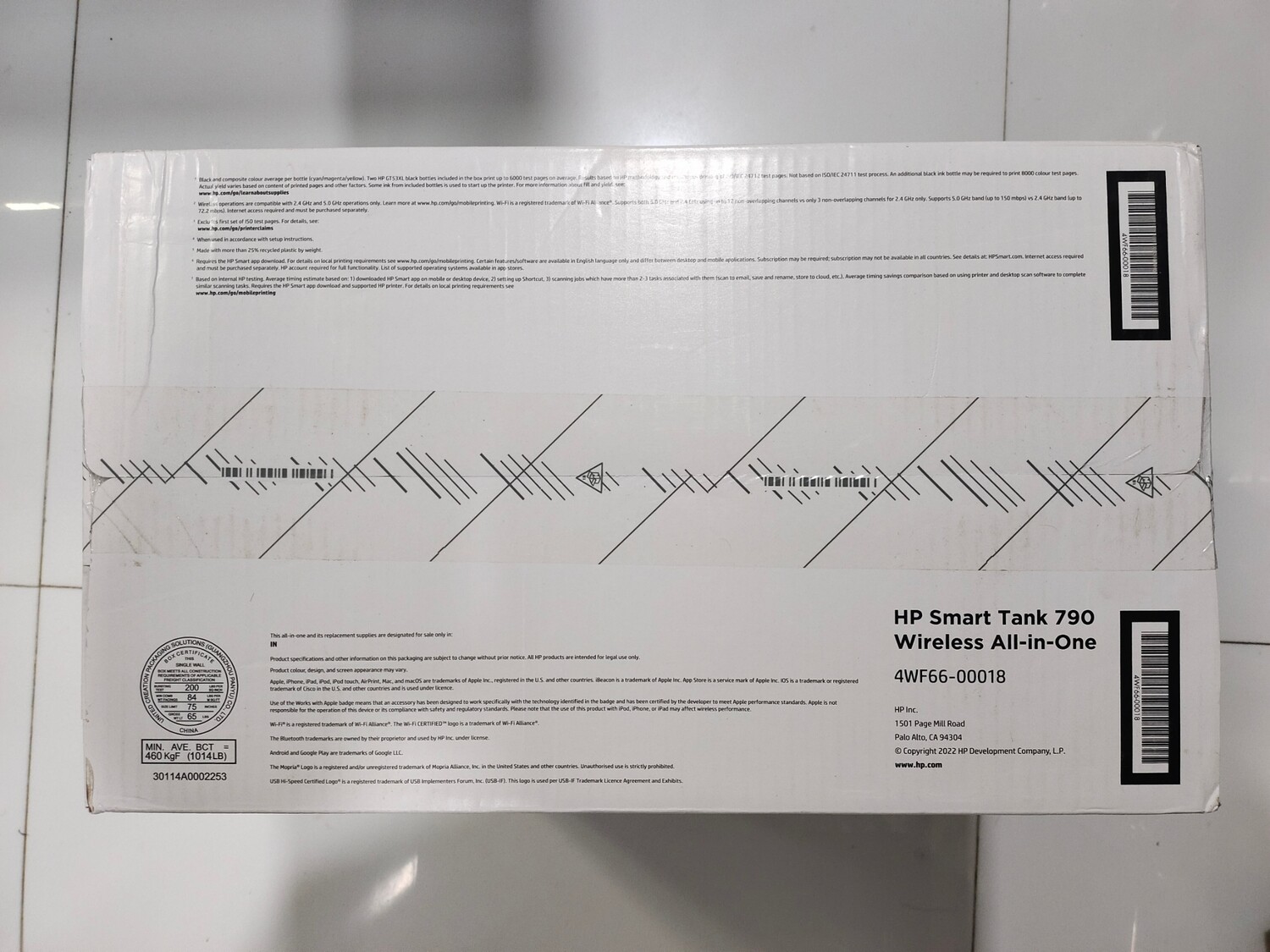 HP Smart Tank 790 WiFi Duplexer All-in-One Printer