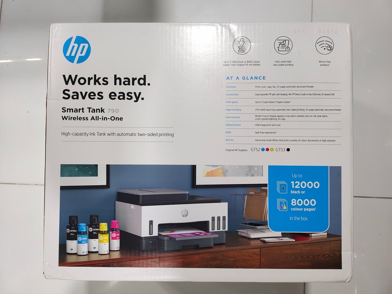 HP Smart Tank 790 WiFi Duplexer All-in-One Printer
