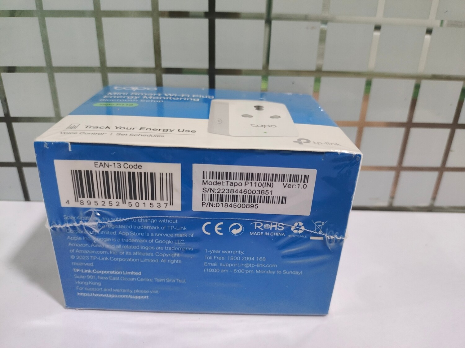 TP-Link Tapo P110 Mini 16A Smart Wi-Fi Plug