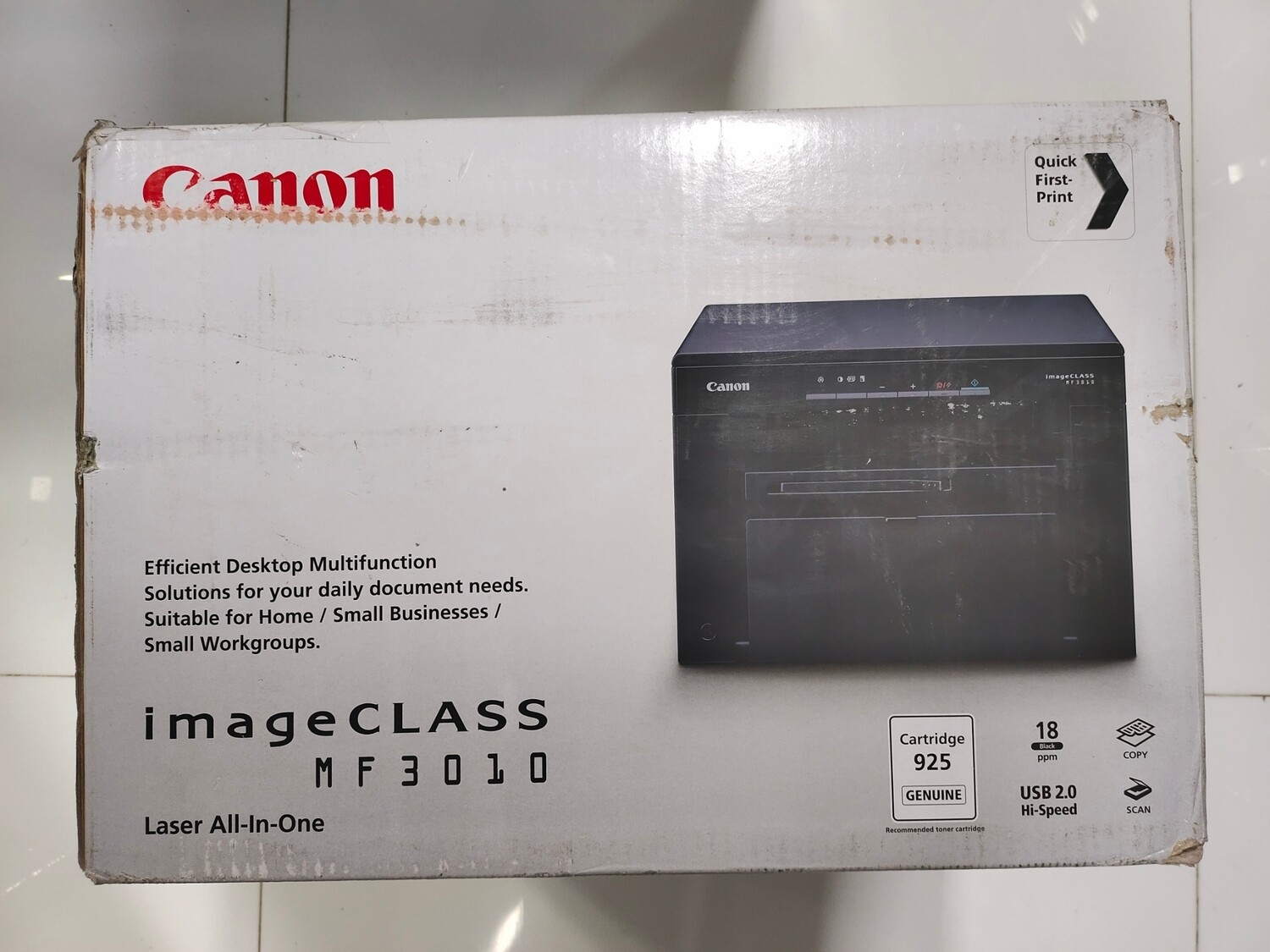 Canon MF3010 Multifunction 18ppm Laser Printer