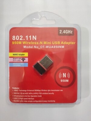 950Mbps USB WiFi Dongle Adapter (Pack of 10)