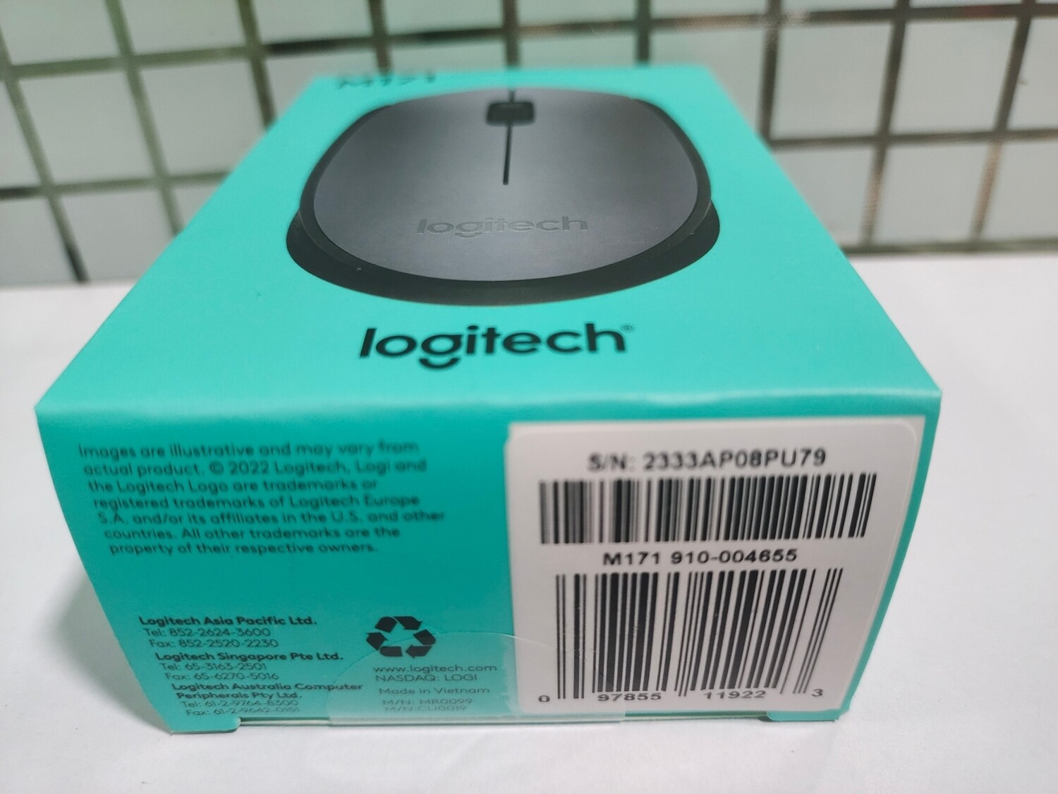 Logitech M171 Wireless Mouse, Grey Logitech M171 Wireless Mouse, Grey