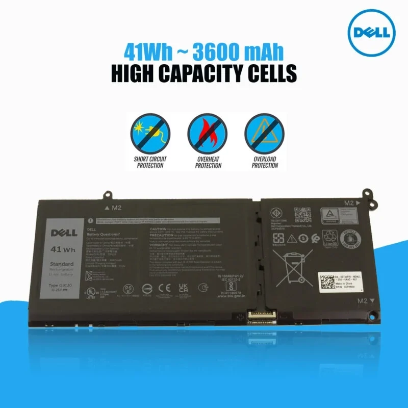 Dell G91J0 Battery for Dell Latitude