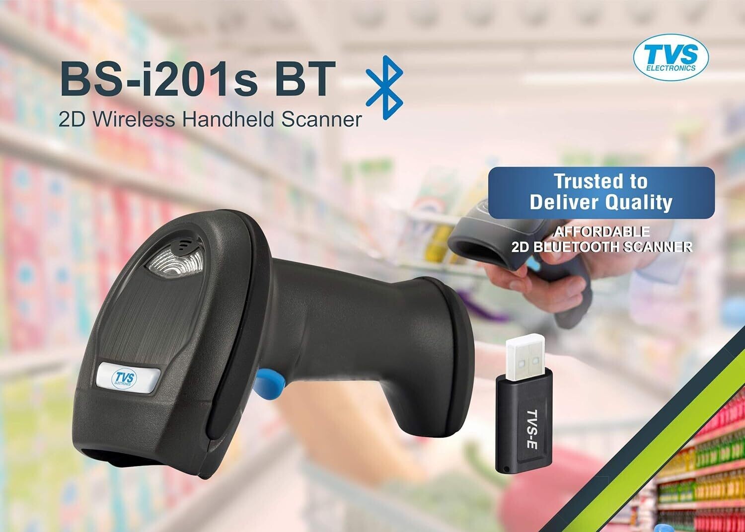 BSI 201S WL 2D Wireless Barcode Scanner BSI 201S WL 2D Wireless Barcode Scanner