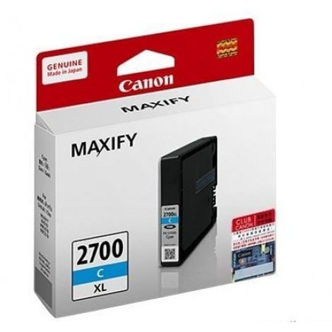 Canon Maxify 2700XL Cyan Ink Cartridge, 19.3ml