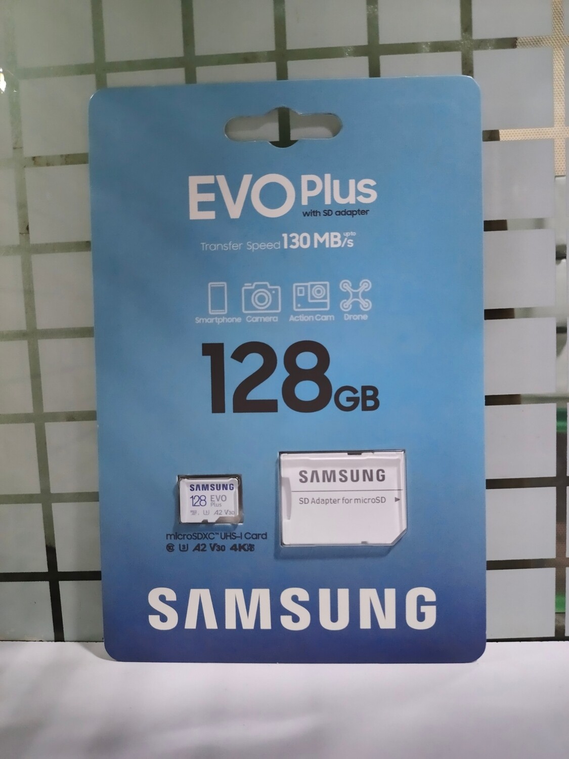 Samsung 128GB EVO Plus 130mb/s Memory Card