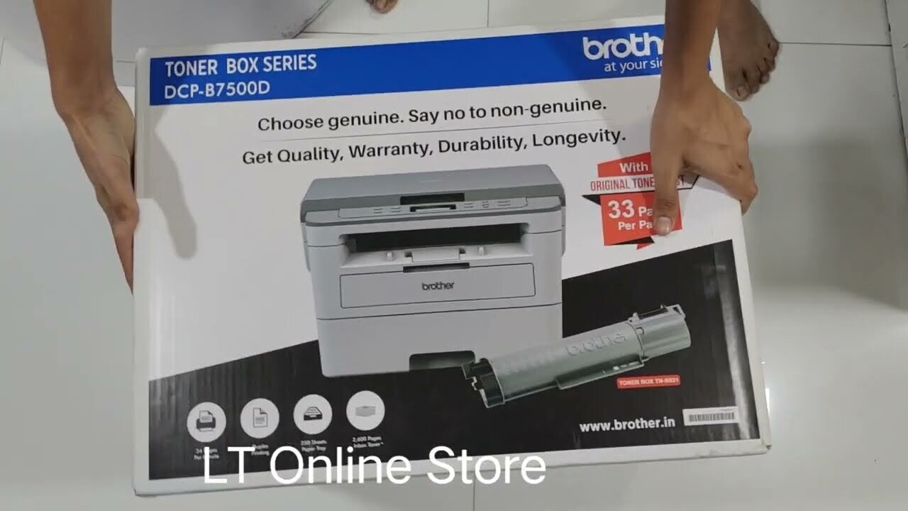 Brother DCP-B7500D Multi-Function Monochrome Laser Printer Brother DCP-B7500D Multi-Function Monochrome Laser Printer