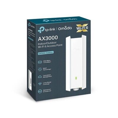 TP Link EAP650-Outdoor AX3000 Outdoor WiFi 6 Access Point