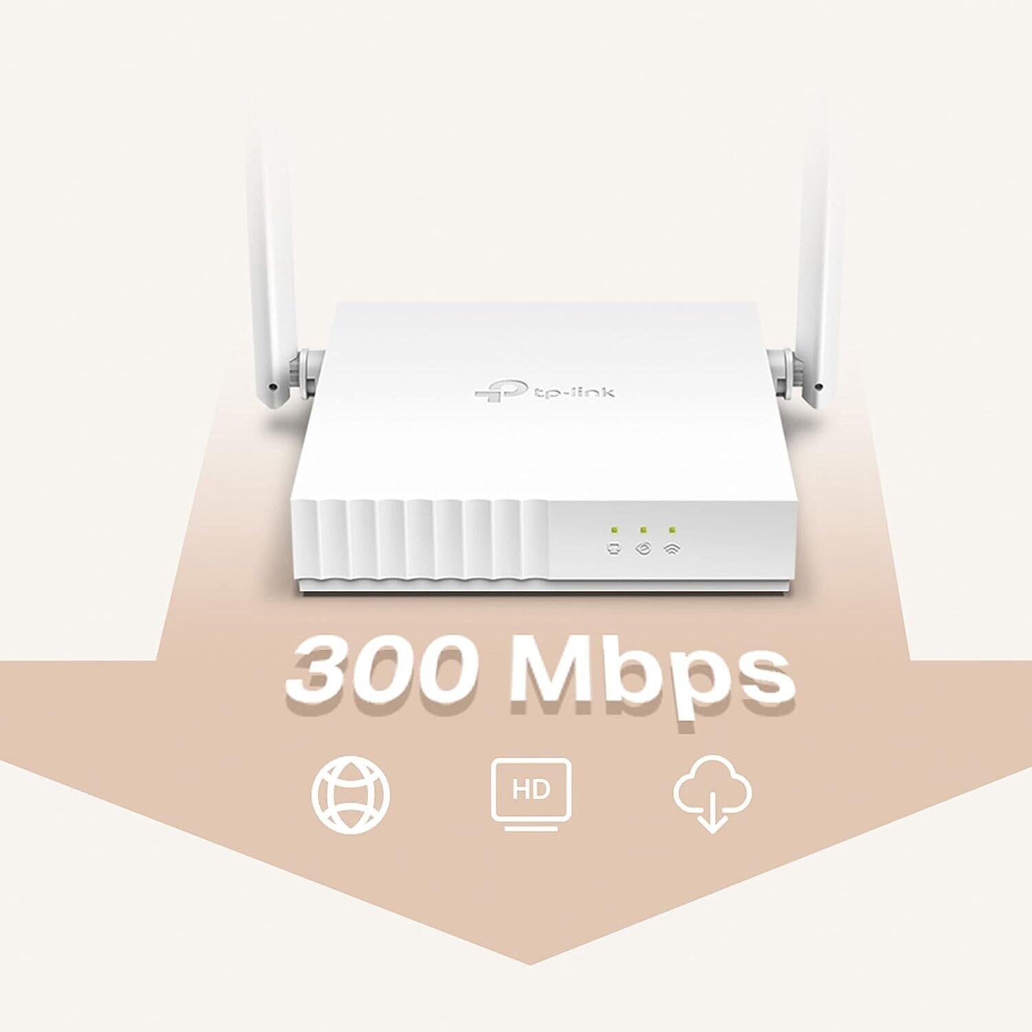 TP-Link TL-WR820N 300Mbps Wireless N Speed Router