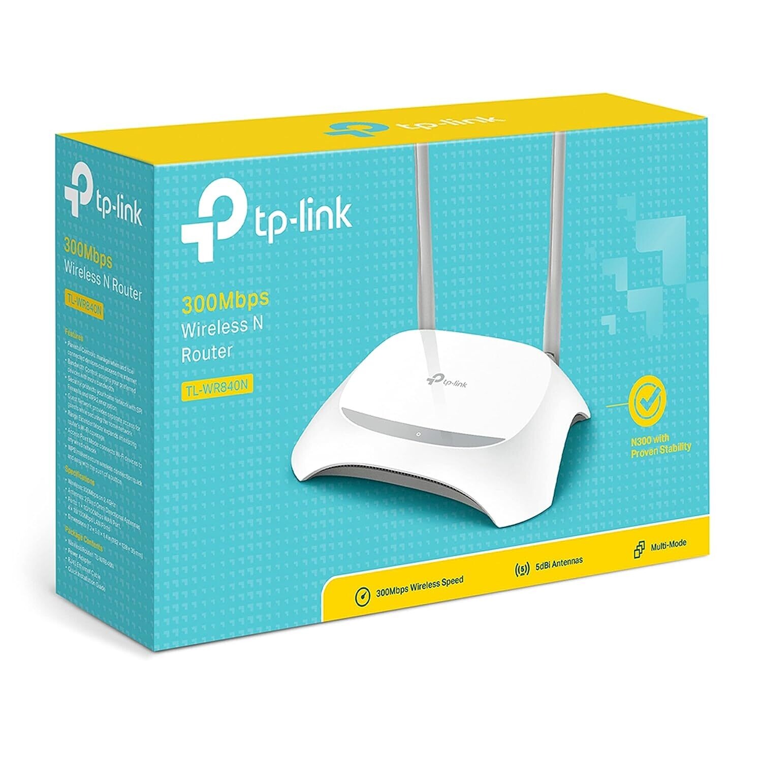 TP-Link TL-WR840N 300Mbps Wireless N Router