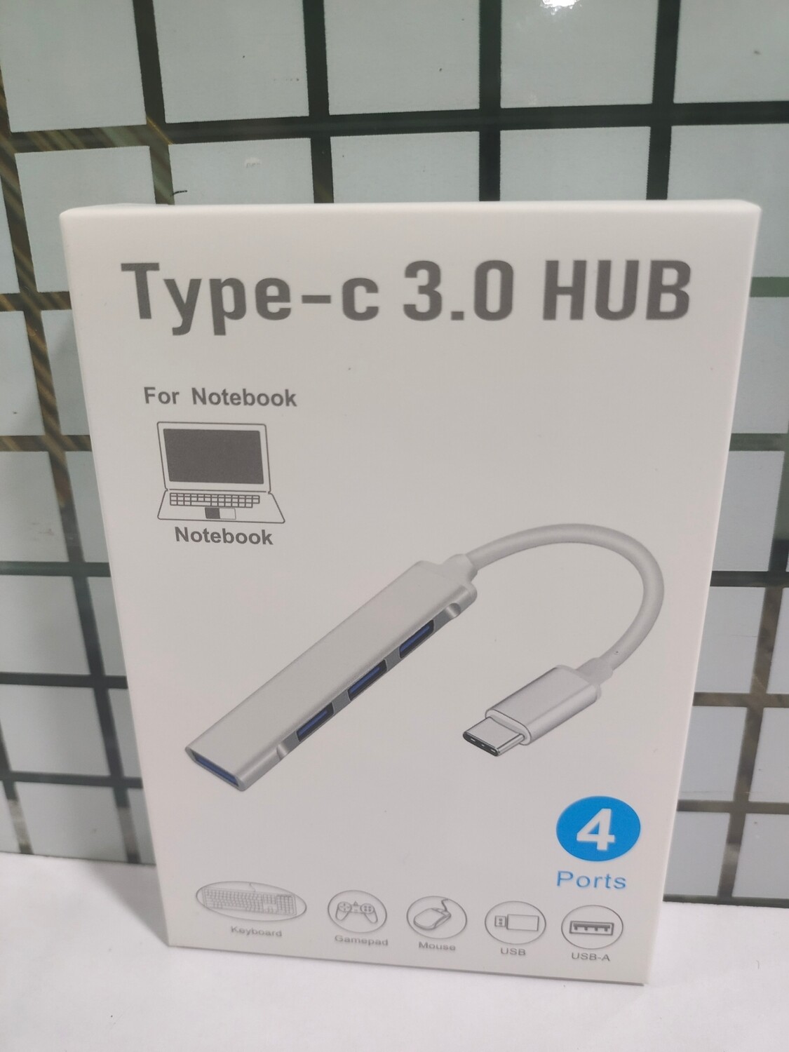4-Port Type C to USB 3.0 Hub (Pack of 10)