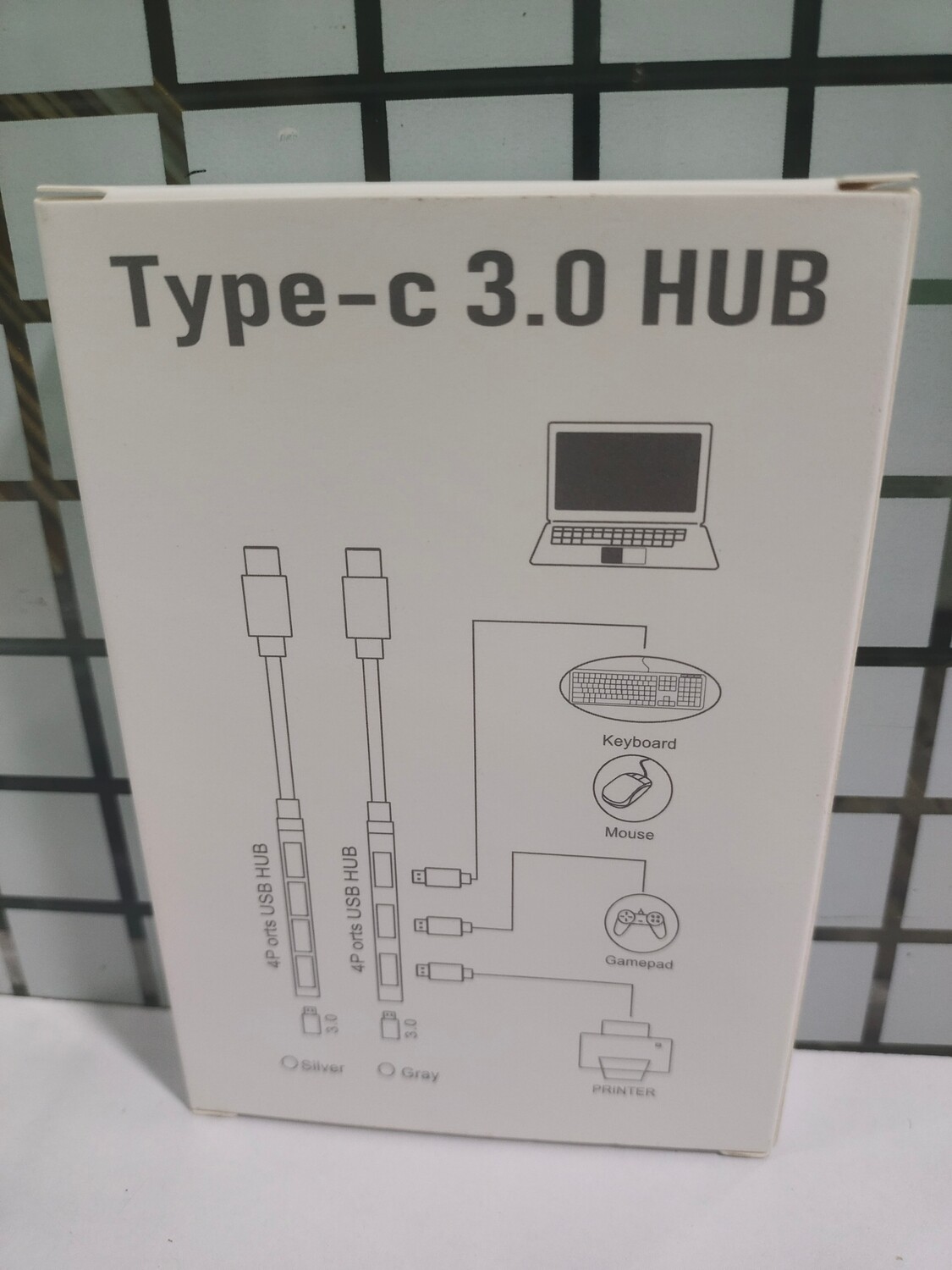 4-Port Type C to USB 3.0 Hub (Pack of 10)