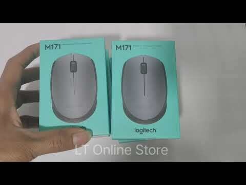 Logitech M171 Wireless Mouse, Grey Logitech M171 Wireless Mouse, Grey