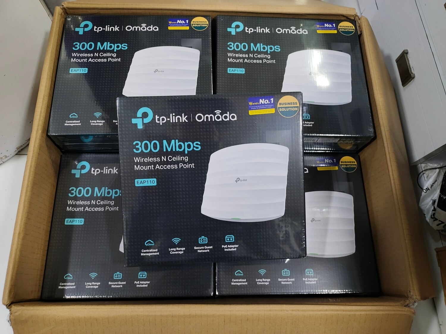 TP-Link EAP110 Wireless N300 Ceiling Mount Access Point TP-Link EAP110 Wireless N300 Ceiling Mount Access Point