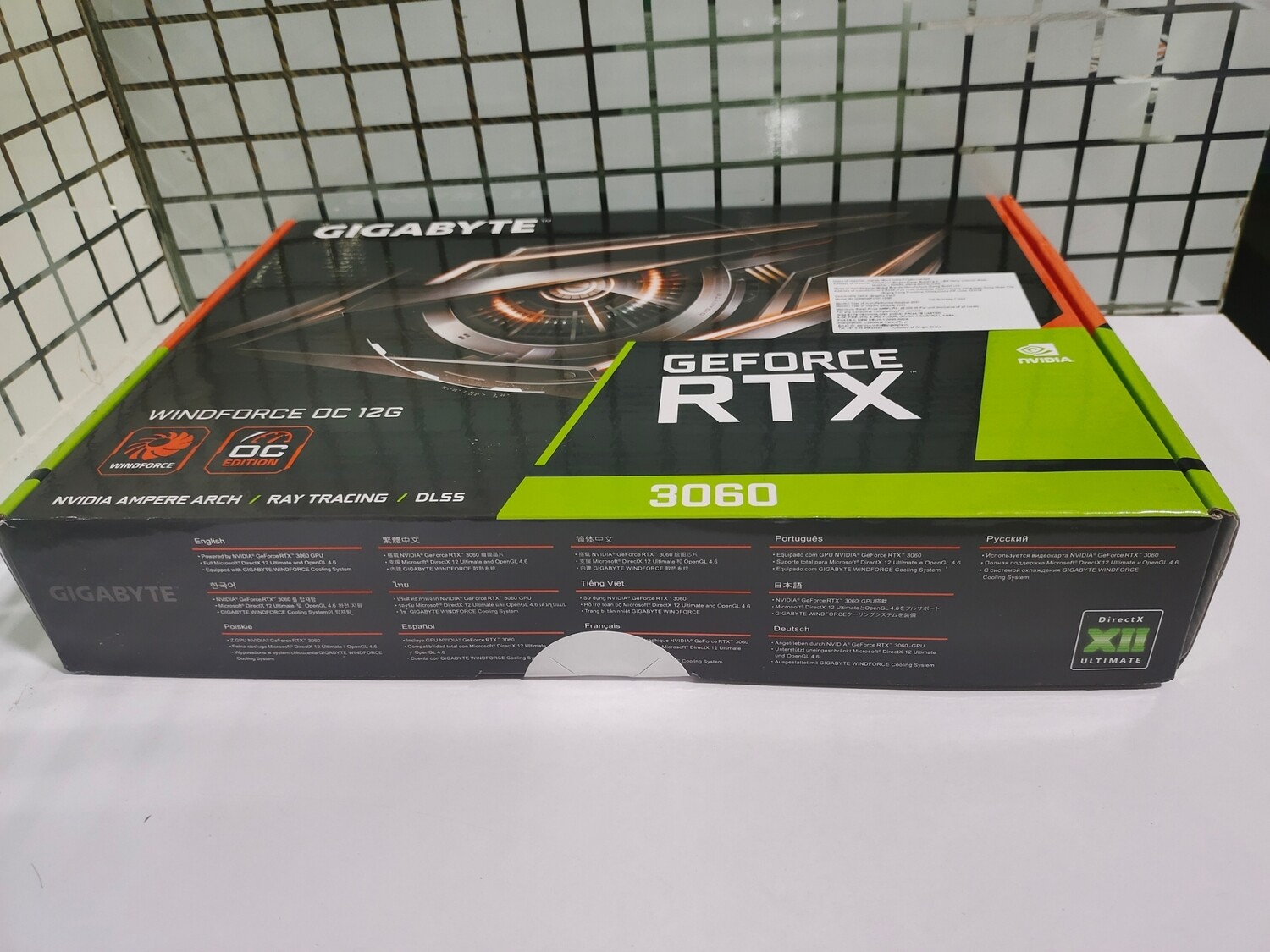 GeForce RTX 3060 GAMING OC 12G Graphics Card