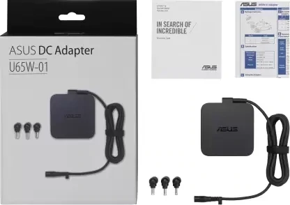 ASUS 65W Universal Mini Mulit-tips Adaptor/Charger (U65W-01) ASUS 65W Universal Mini Mulit-tips Adaptor/Charger (U65W-01)