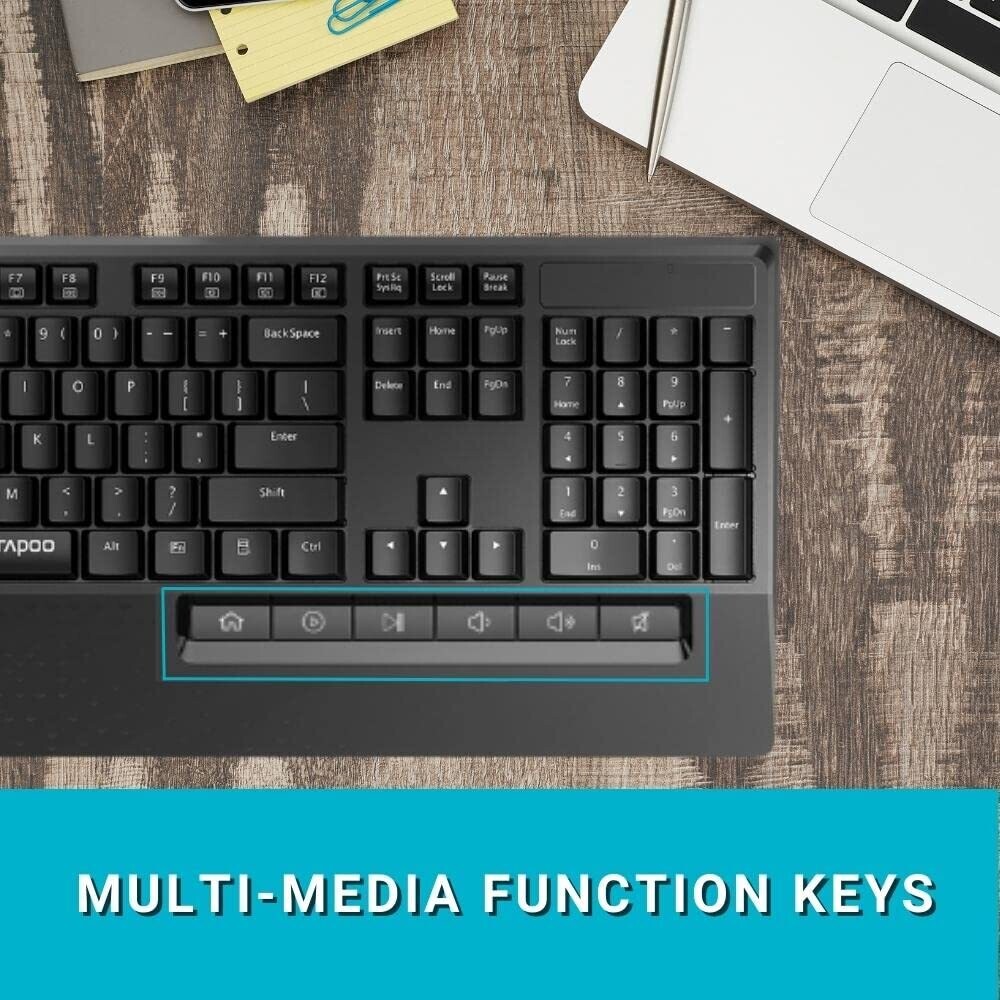 Rapoo X1960 Wireless Mouse Keyboard Rapoo X1960 Wireless Mouse Keyboard