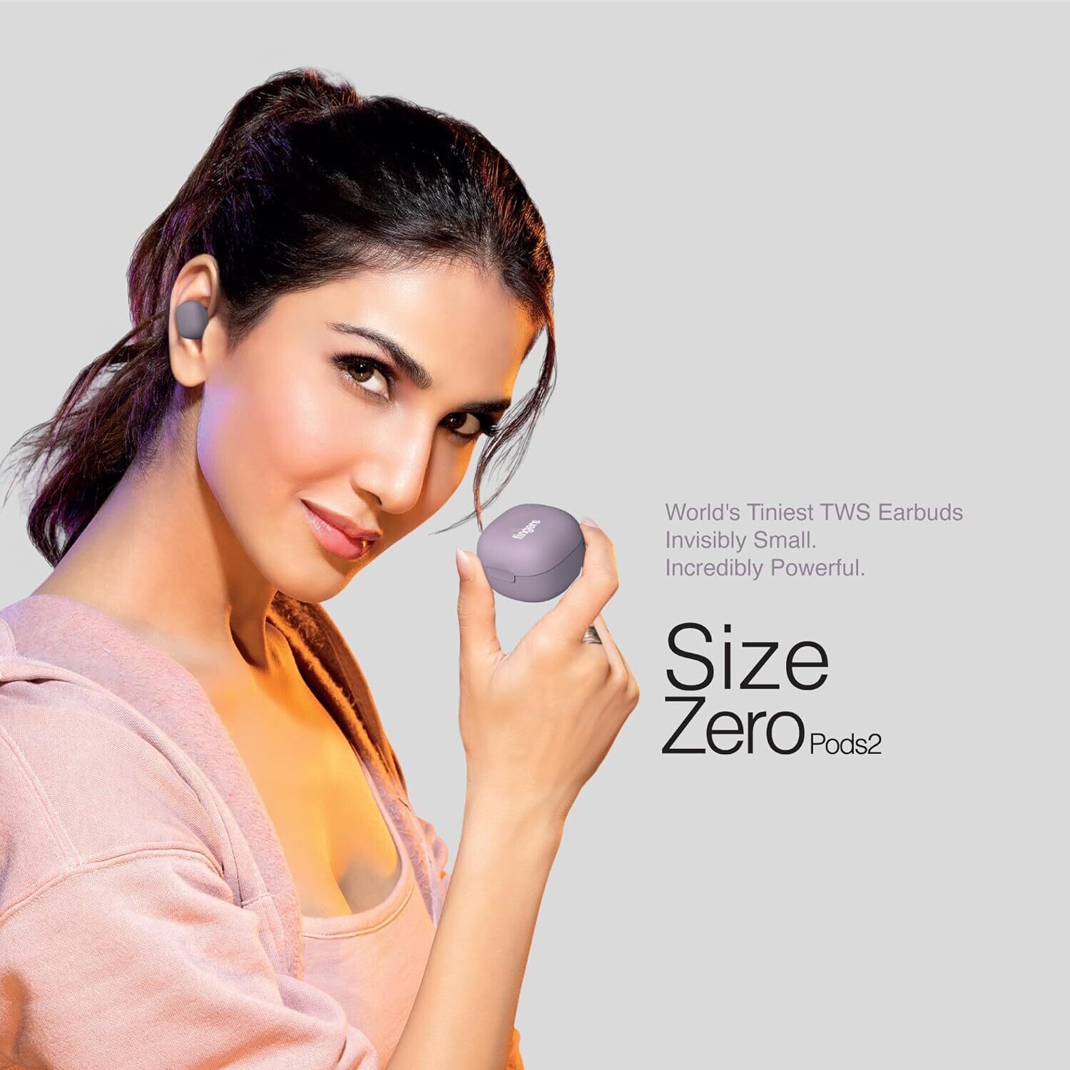 Fingers SizeZero Pods2 TWS Earbuds, Lilac