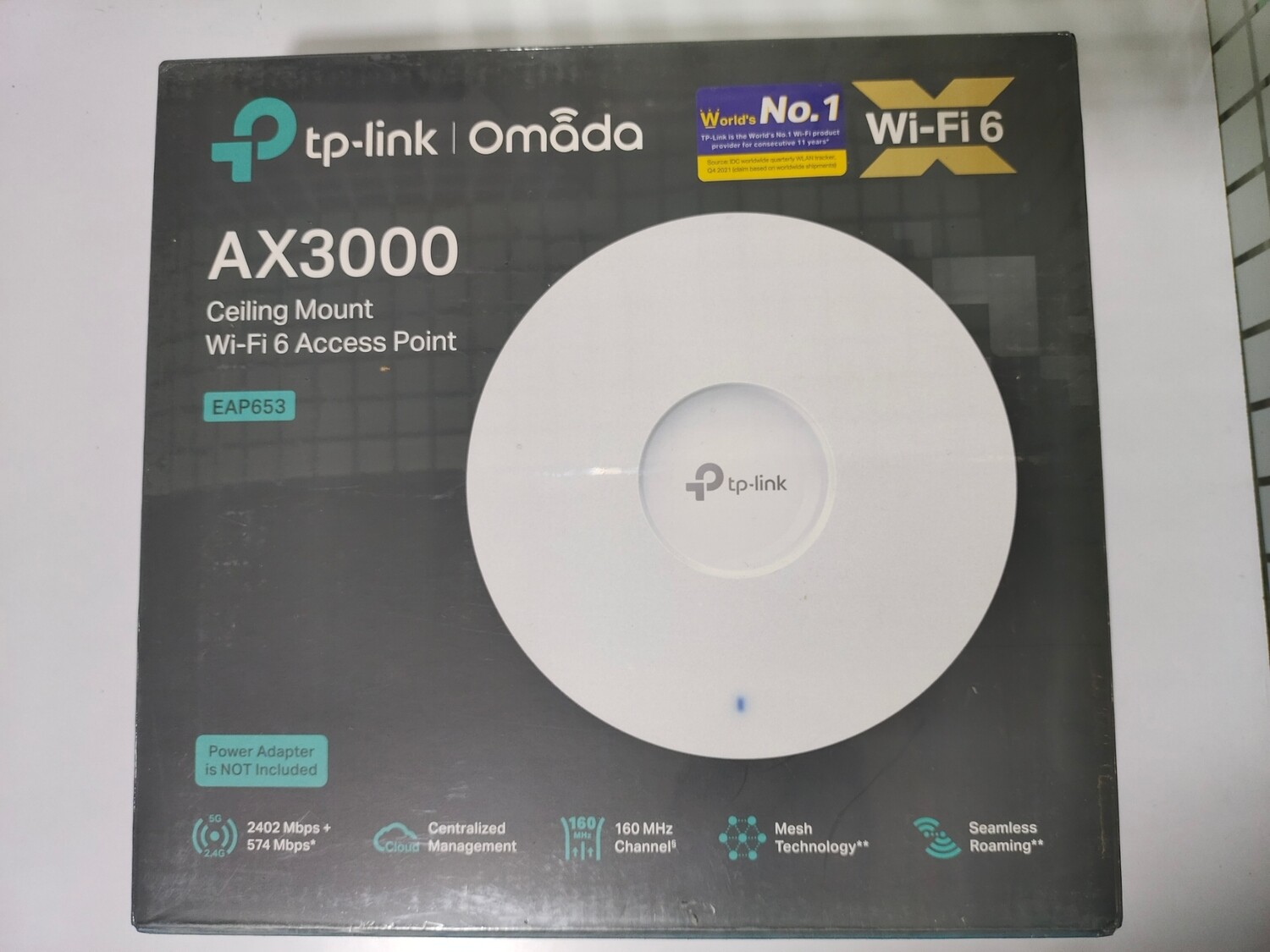 TP-Link EAP653 AX3000 Ceiling Mount WiFi 6 Access Point TP-Link EAP653 AX3000 Ceiling Mount WiFi 6 Access Point