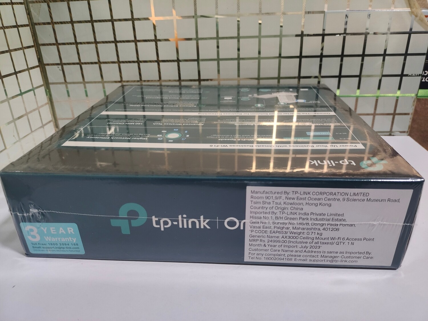 TP-Link EAP653 AX3000 Ceiling Mount WiFi 6 Access Point TP-Link EAP653 AX3000 Ceiling Mount WiFi 6 Access Point