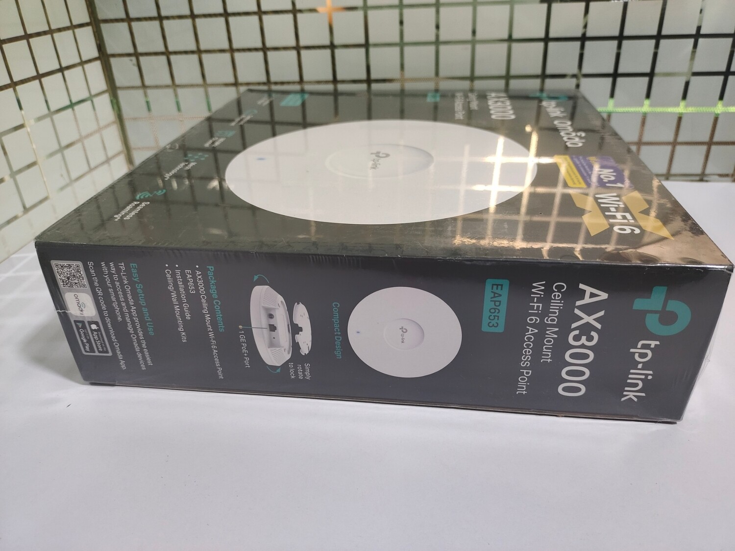 TP-Link EAP653 AX3000 Ceiling Mount WiFi 6 Access Point TP-Link EAP653 AX3000 Ceiling Mount WiFi 6 Access Point