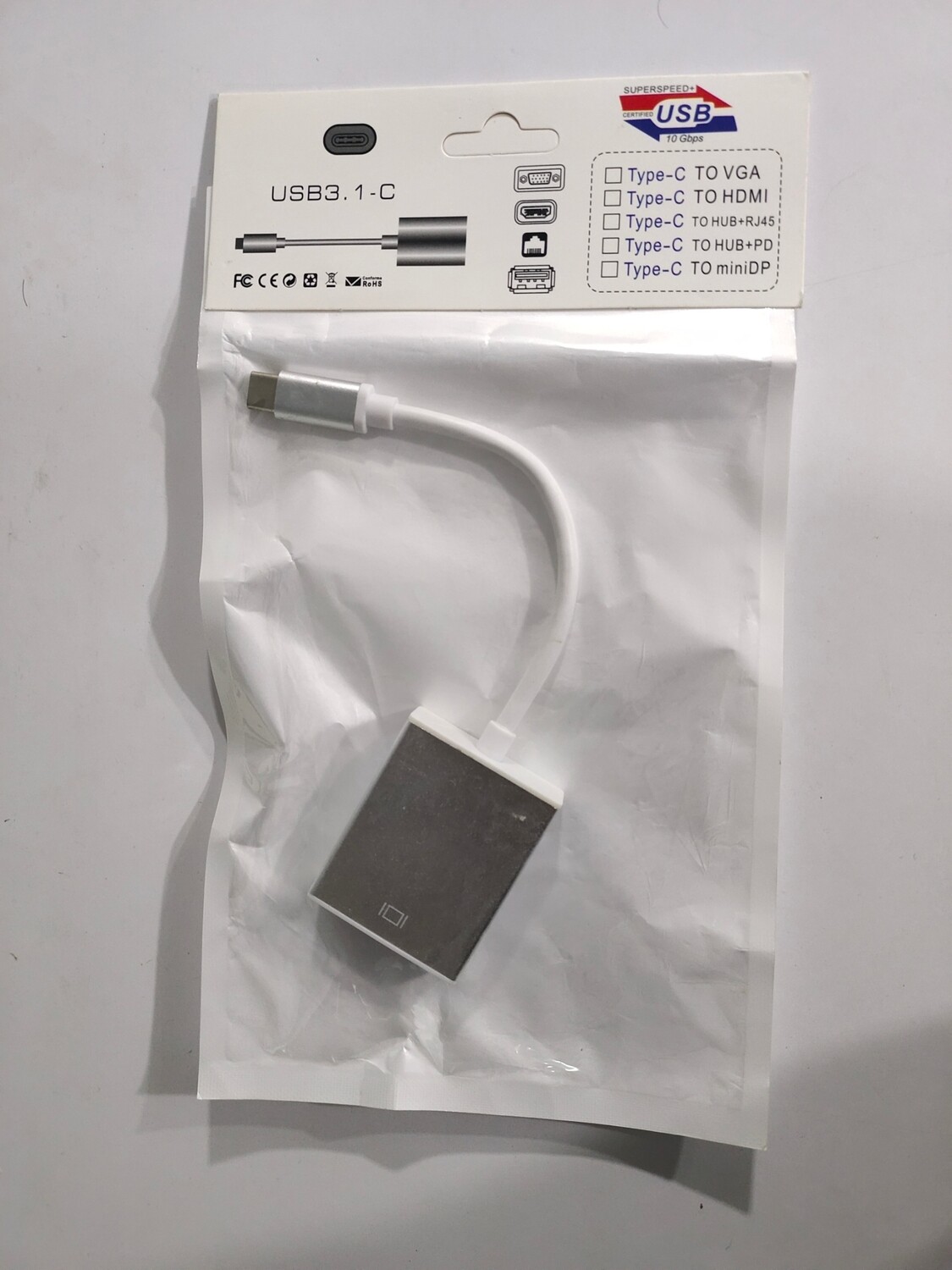 Type C to VGA Adapter