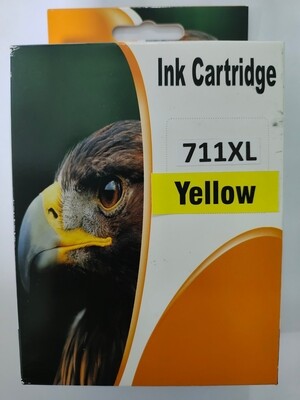 Compatible 711XL Yellow Ink Cartridge