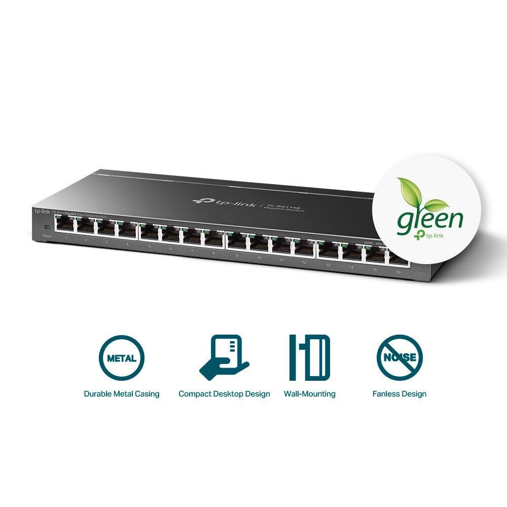 TP Link TL-SG116-E 16-Port Gigabit Easy Smart Switch
