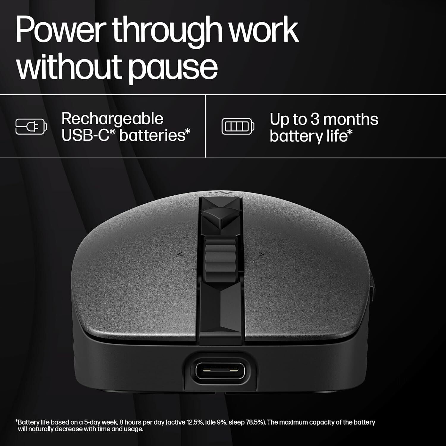 HP 710 Rechargeable Silent Mouse (6E6F2AA) HP 710 Rechargeable Silent Mouse (6E6F2AA)