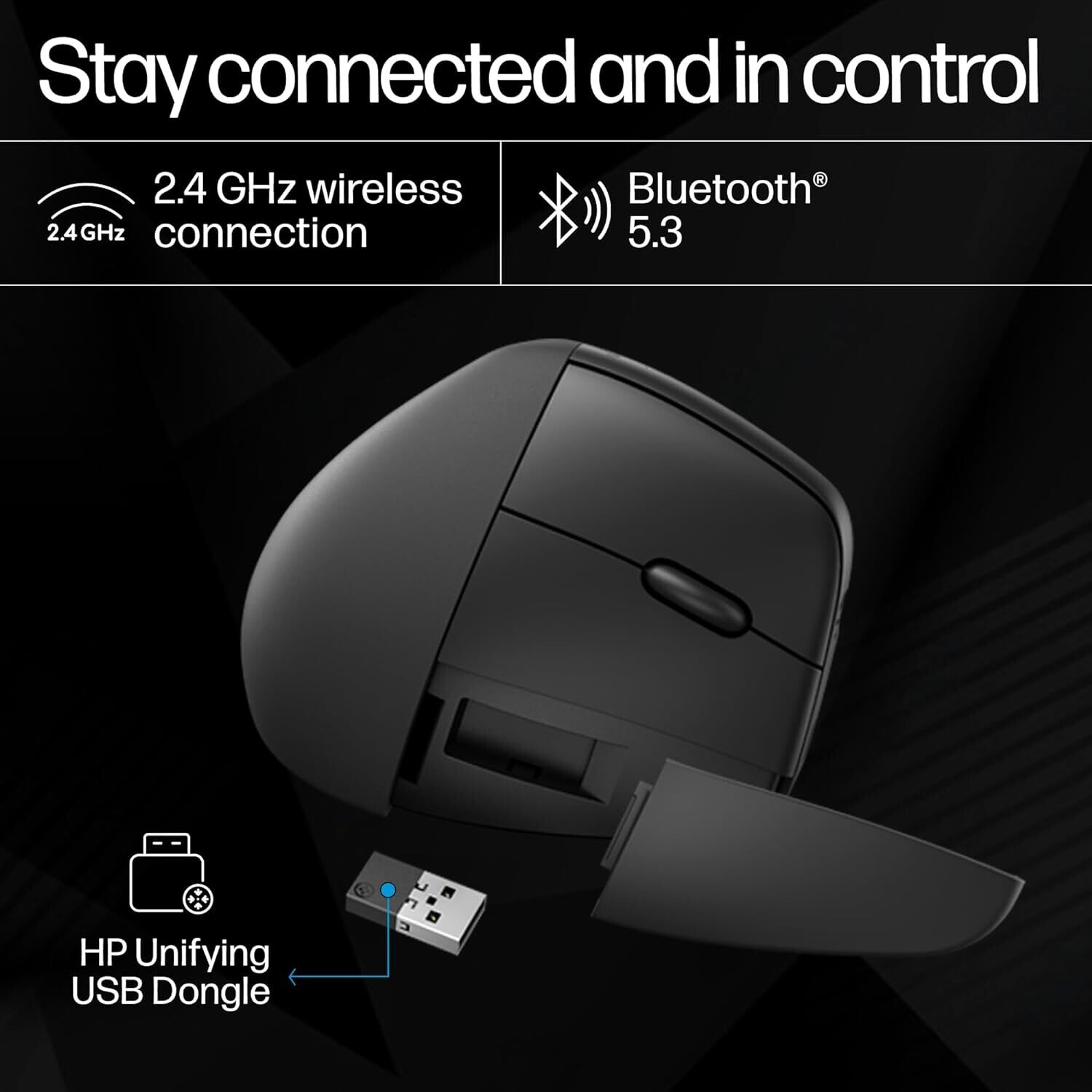 HP 920 Ergonomic Wireless Mouse (6H1A4AA)