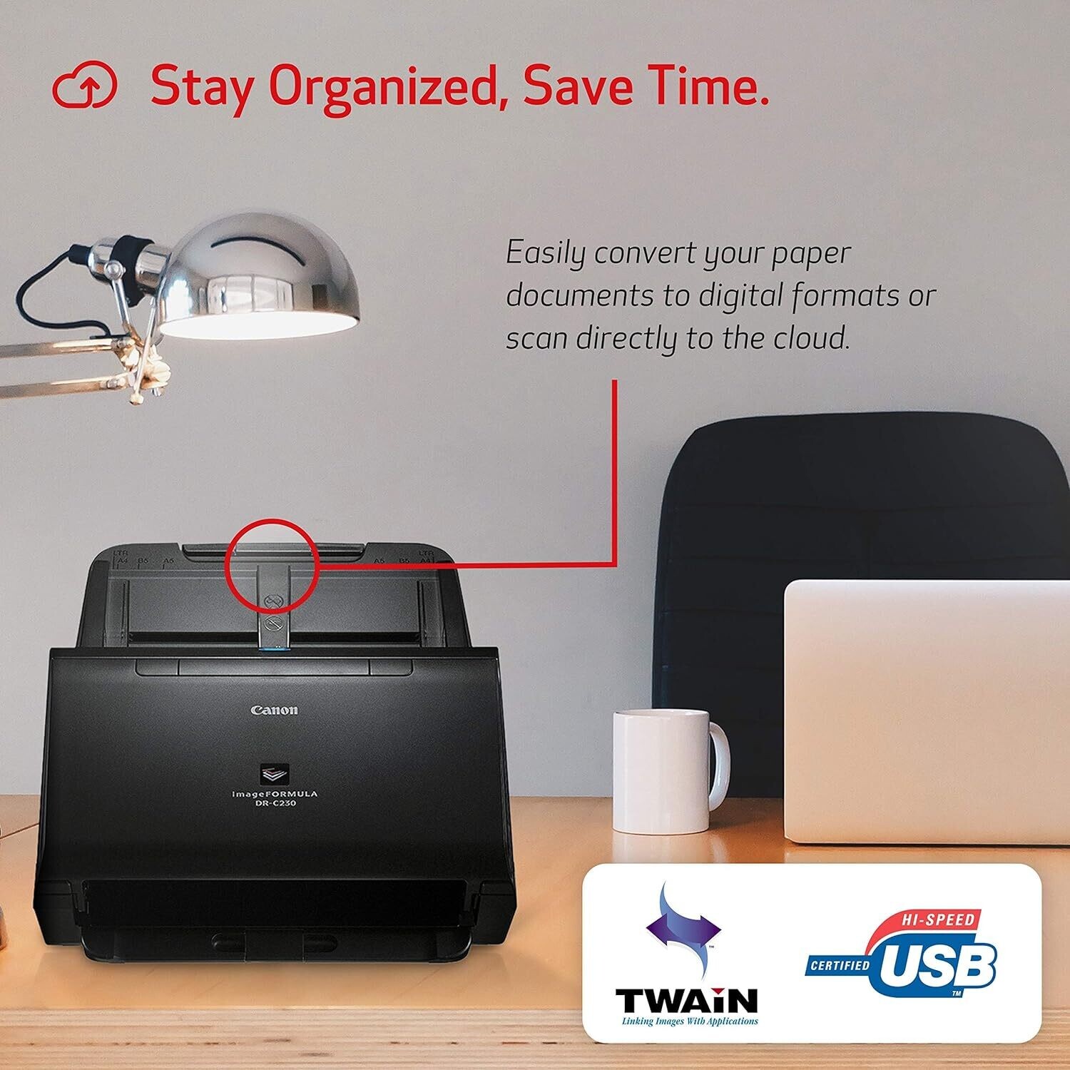 Canon DR-C230 Document Scanner