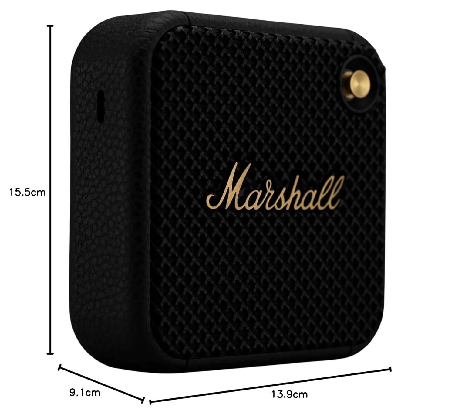 Marshall Willen 10w Portable Bluetooth Speaker (Black) Marshall Willen 10w Portable Bluetooth Speaker (Black)
