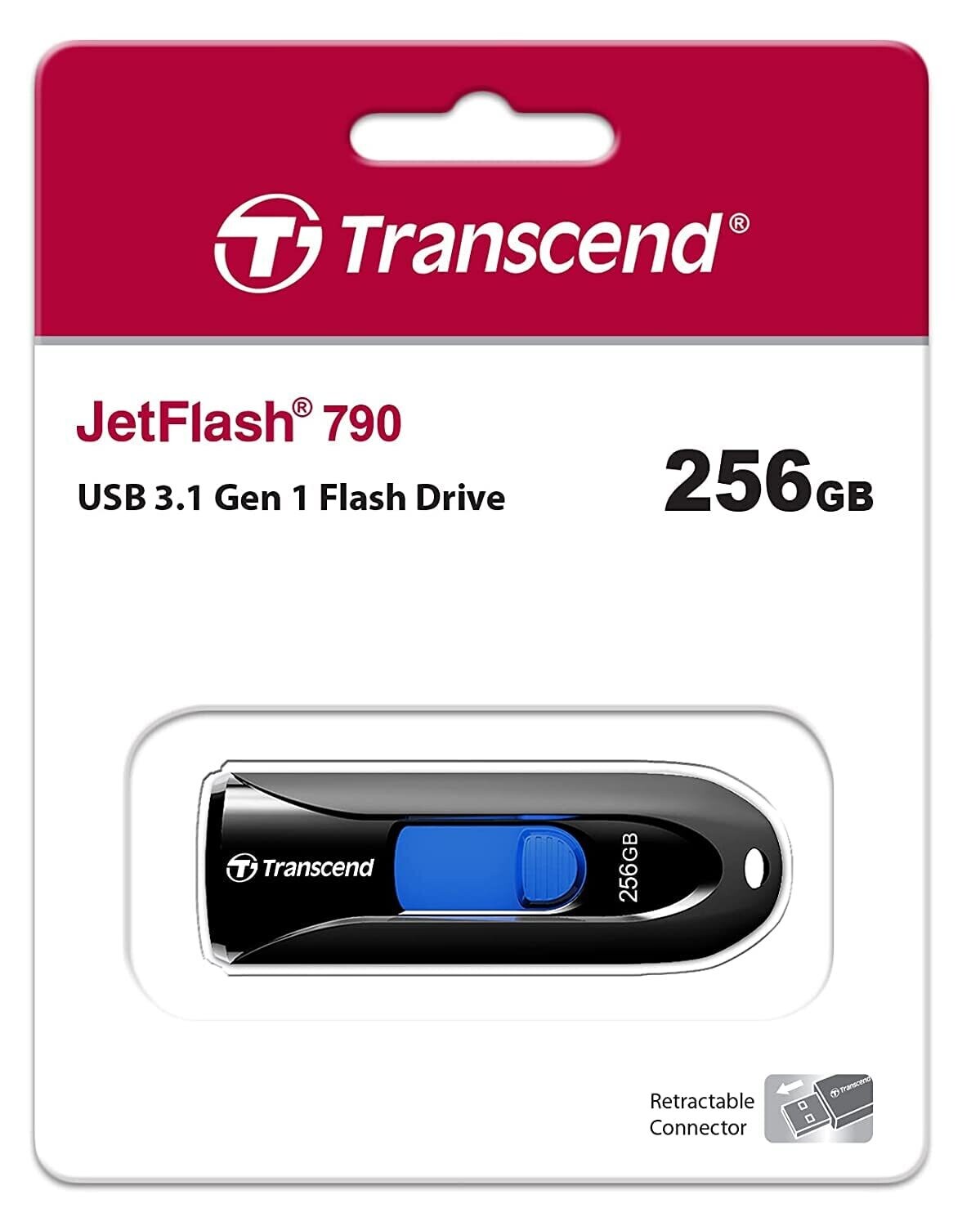 Transcend 256GB USB 3.1 Pen Drive (JetFlash 790)