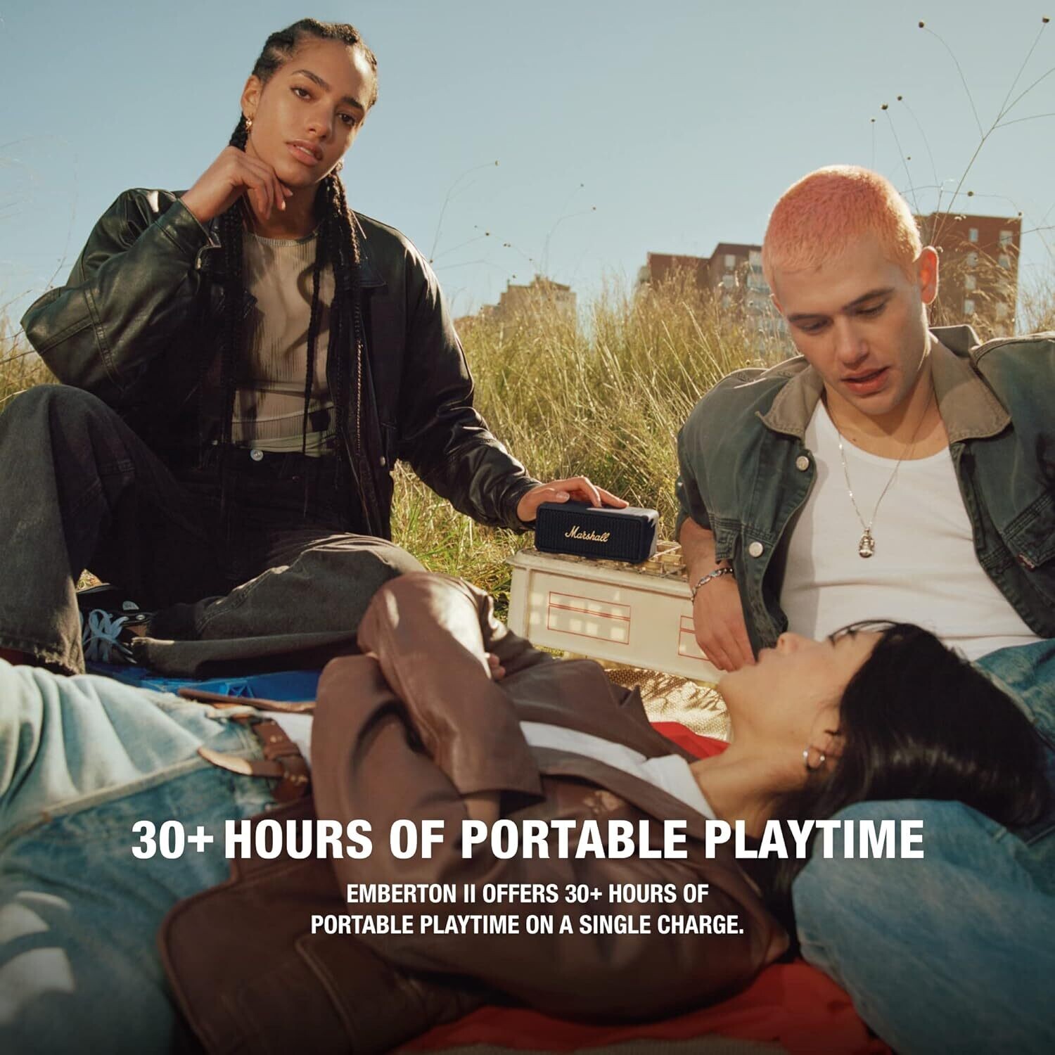 Marshall Emberton II 20w Wireless Portable Speaker (Black) Marshall Emberton II 20w Wireless Portable Speaker (Black)