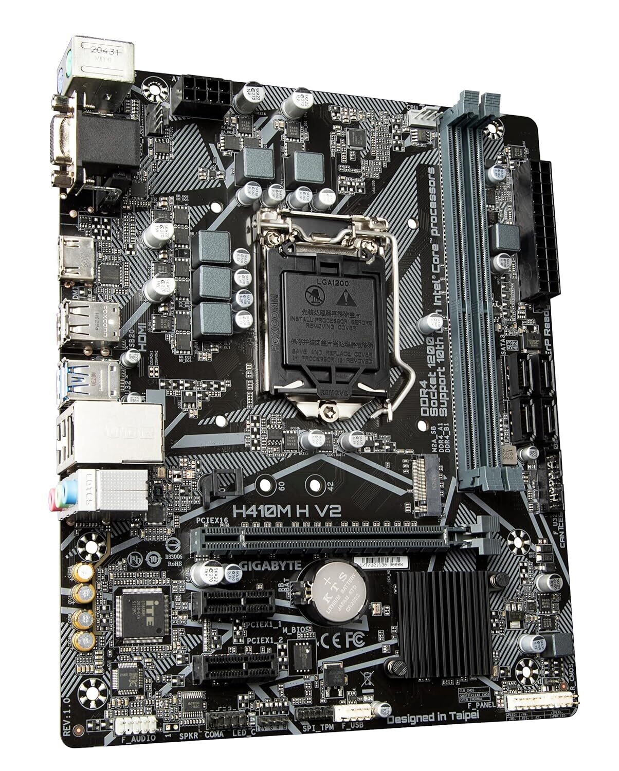 Gigabyte H410M H V2 MicroATX Motherboard