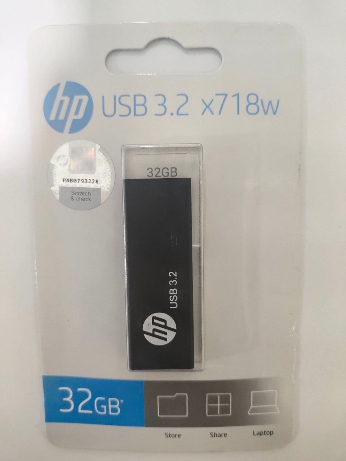 HP 32GB USB 3.2 Pendrive (X718W) HP 32GB USB 3.2 Pendrive (X718W)