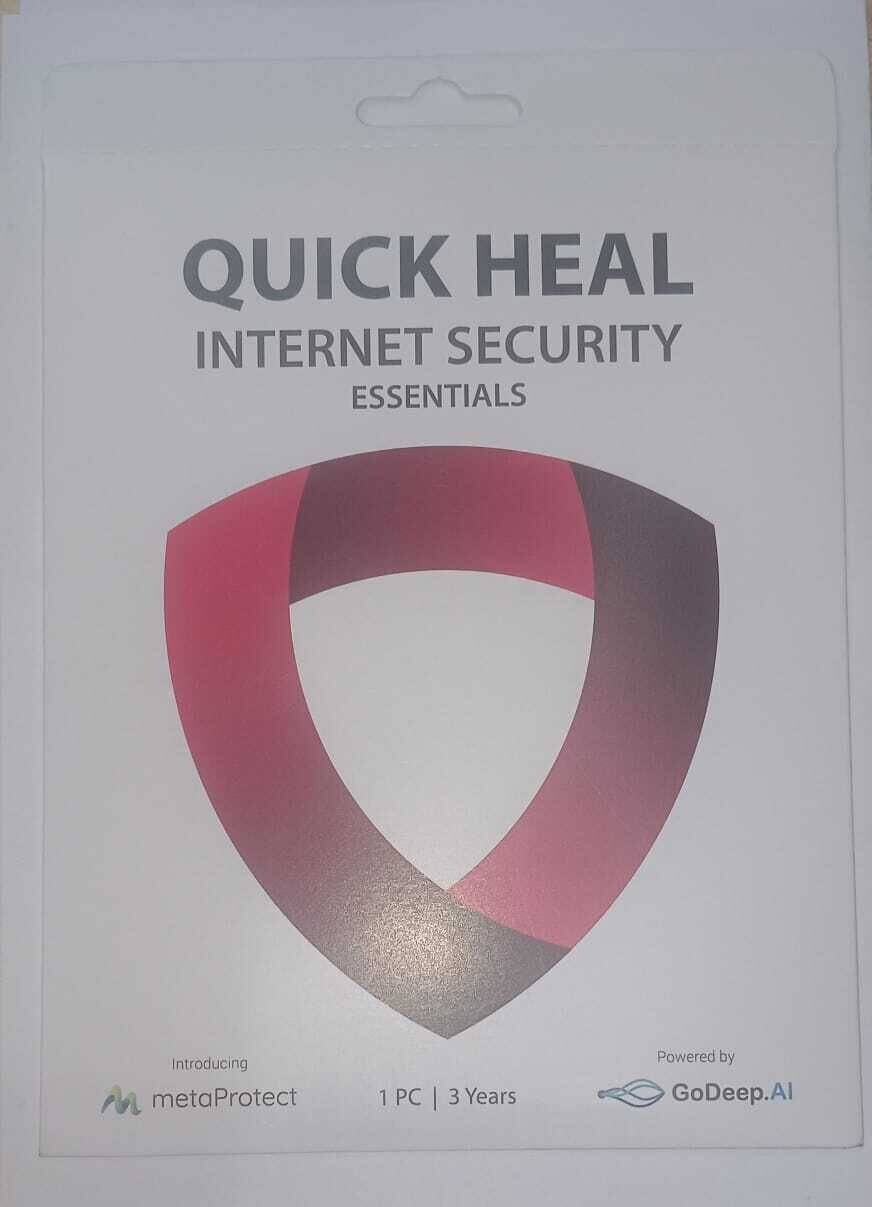 New, 1 User, 3 Year, Quick Heal Internet Security Essentials