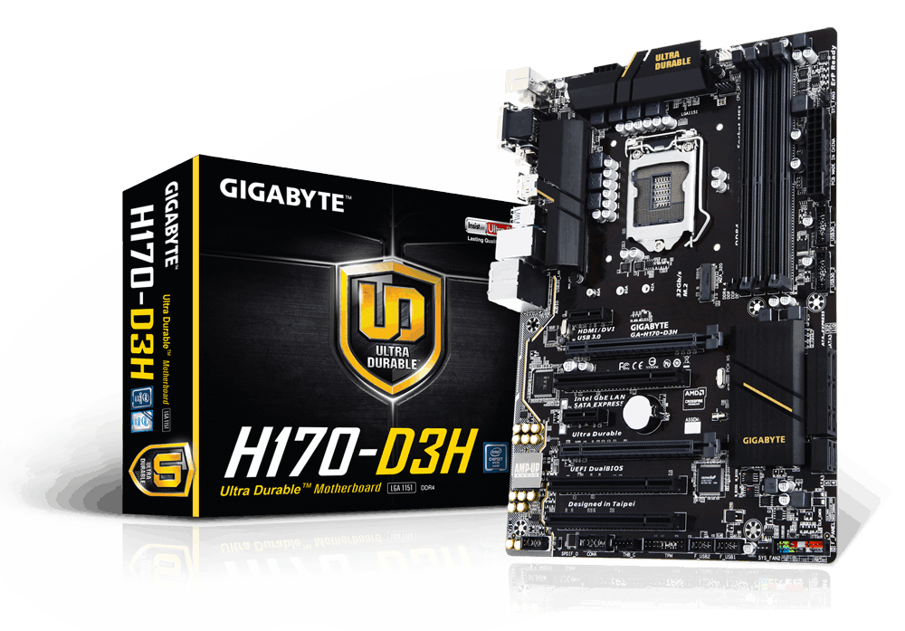 Gigabyte H170-D3H Motherboard