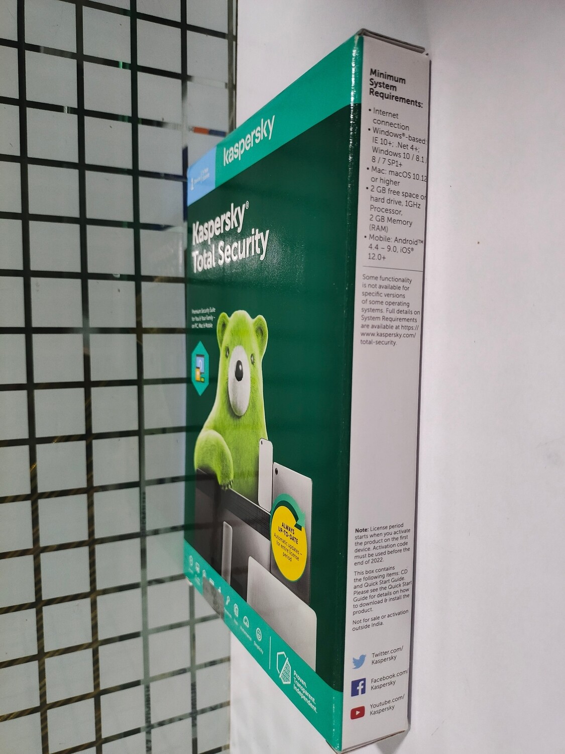 1 User, 3 Year, Kaspersky Total Security 1 User, 3 Year, Kaspersky Total Security