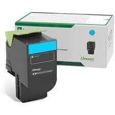 Lexmark 78C30C0 Cyan Toner Cartridge