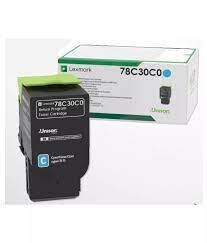 Lexmark 78C30C0 Cyan Toner Cartridge