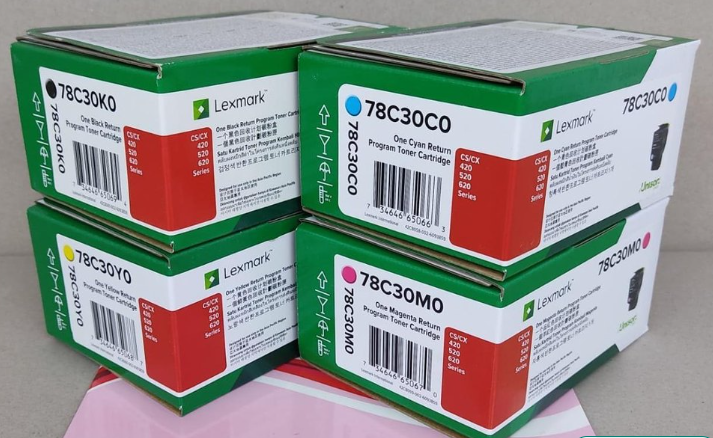 Lexmark 78C30M0 Magenta Toner Cartridge