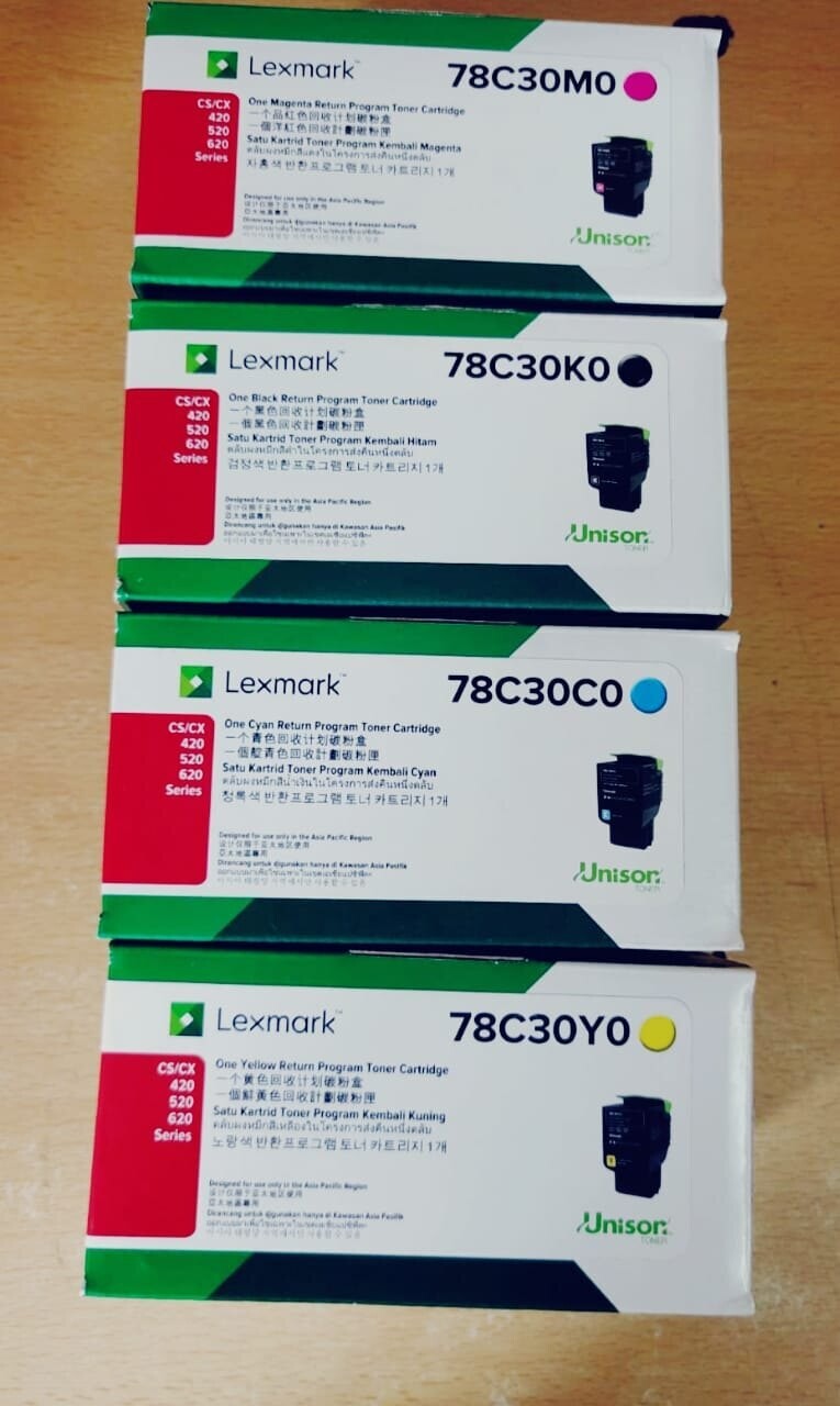 Lexmark 78C30M0 Magenta Toner Cartridge