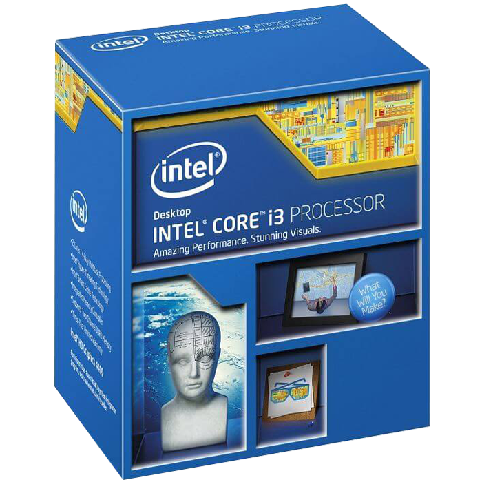 Intel Core i3-4160 Processor, 3M Cache, 3.60 GHz