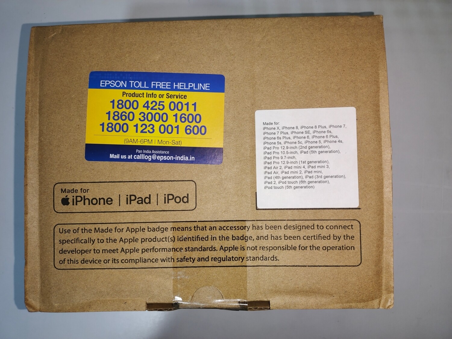 Epson TM-P20 Portable Mobile POS Thermal Printer Epson TM-P20 Portable Mobile POS Thermal Printer